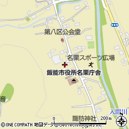 埼玉県飯能市上名栗3119周辺の地図