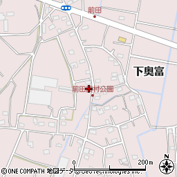 埼玉県狭山市下奥富1866周辺の地図