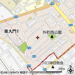 龍温寺周辺の地図