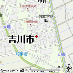 埼玉県吉川市小松川546-1周辺の地図