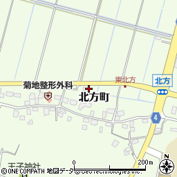 茨城県龍ケ崎市北方町2084周辺の地図