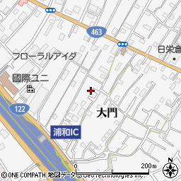 埼玉県さいたま市緑区大門1450周辺の地図