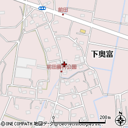 埼玉県狭山市下奥富1757周辺の地図