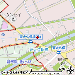 埼玉県富士見市東大久保894周辺の地図