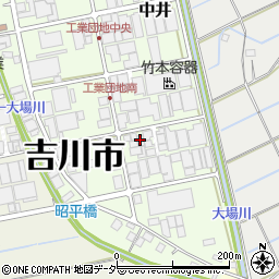 埼玉県吉川市小松川546-4周辺の地図