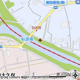 船渡橋周辺の地図