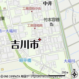 埼玉県吉川市小松川546-5周辺の地図