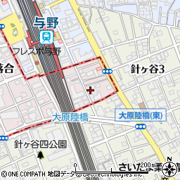 埼玉県さいたま市中央区下落合1648-29周辺の地図