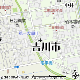 埼玉県吉川市小松川607周辺の地図