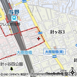 埼玉県さいたま市中央区下落合1648-38周辺の地図