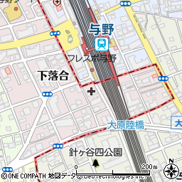 日本通運株式会社　埼玉支店周辺の地図