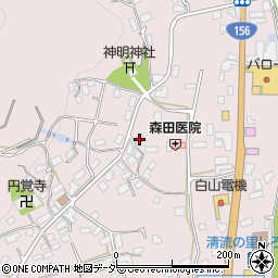 岐阜県郡上市白鳥町向小駄良538周辺の地図