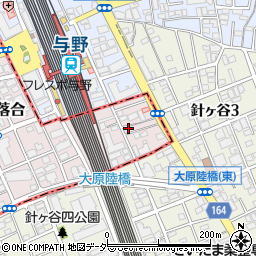 埼玉県さいたま市中央区下落合1648周辺の地図