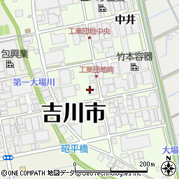 埼玉県吉川市小松川600-1周辺の地図