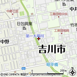 埼玉県吉川市小松川672周辺の地図
