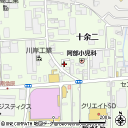 千葉県柏市十余二313-696周辺の地図