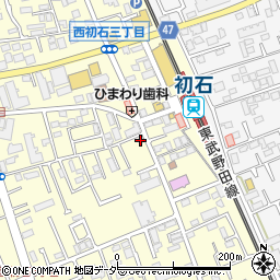 ニッポンレンタカー初石駅前営業所周辺の地図