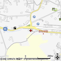 千葉県香取市香取1296周辺の地図