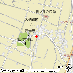 長野県上伊那郡南箕輪村塩ノ井554-1周辺の地図