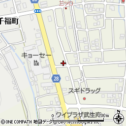 福井県越前市妙法寺町266周辺の地図