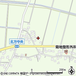 茨城県龍ケ崎市北方町1989周辺の地図