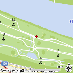 茨城県取手市取手周辺の地図
