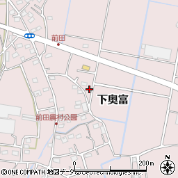 埼玉県狭山市下奥富1702周辺の地図