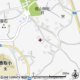 千葉県香取市香取1710周辺の地図