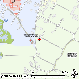 千葉県香取市新部139周辺の地図