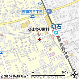 千葉銀行初石支店周辺の地図