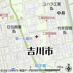 埼玉県吉川市小松川592周辺の地図