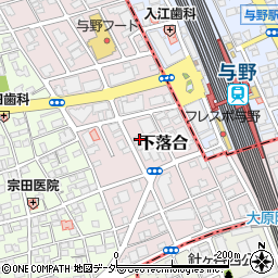 埼玉県さいたま市中央区下落合1065-1周辺の地図