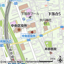 埼玉県さいたま市中央区下落合5丁目6-8周辺の地図