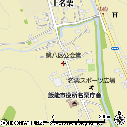 埼玉県飯能市上名栗3065周辺の地図