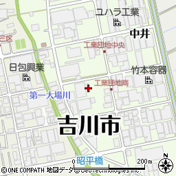 埼玉県吉川市小松川593周辺の地図
