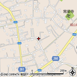 埼玉県狭山市柏原1656周辺の地図