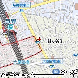 ゴトークリーニング与野駅東口店周辺の地図