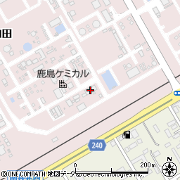 鹿島ケミカル株式会社　製造部周辺の地図