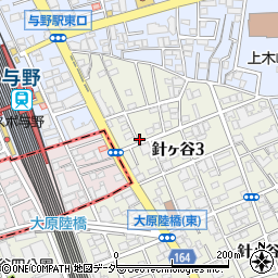 リパーク浦和針ヶ谷３丁目第５駐車場周辺の地図