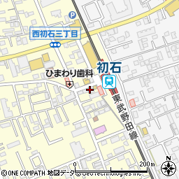 初石駅前整骨院周辺の地図