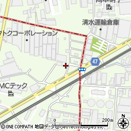 千葉県流山市駒木620-37周辺の地図