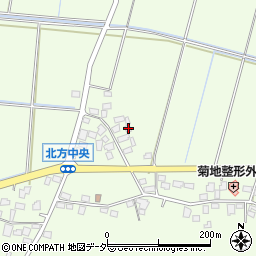 茨城県龍ケ崎市北方町775周辺の地図