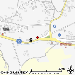 千葉県香取市香取1353周辺の地図