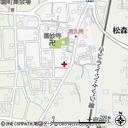 福井県越前市常久町208周辺の地図