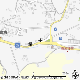千葉県香取市香取1289周辺の地図
