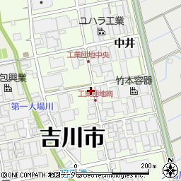 埼玉県吉川市小松川598周辺の地図
