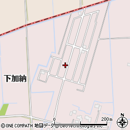 茨城県稲敷郡河内町下加納444-112周辺の地図