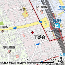 埼玉県さいたま市中央区下落合1065周辺の地図