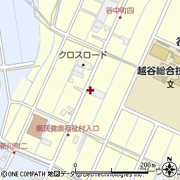 埼玉県越谷市谷中町4丁目227周辺の地図