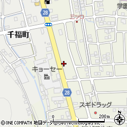 福井県越前市妙法寺町269周辺の地図